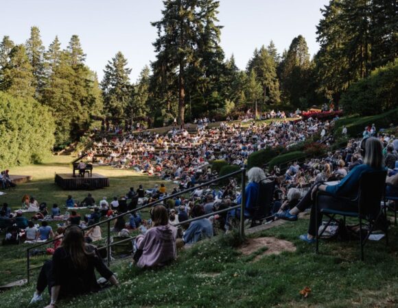 In a Landscape: Portland Rose Garden - July 12, 2025